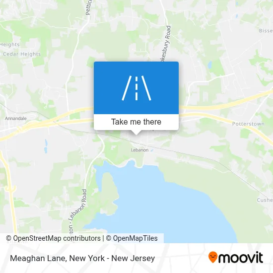 Meaghan Lane map