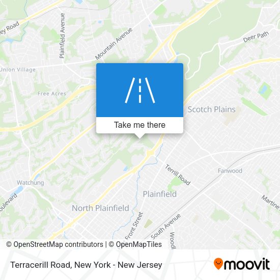 Mapa de Terracerill Road