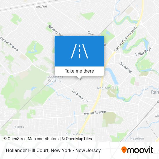 Mapa de Hollander Hill Court