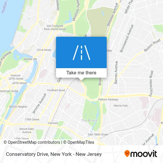 Conservatory Drive map