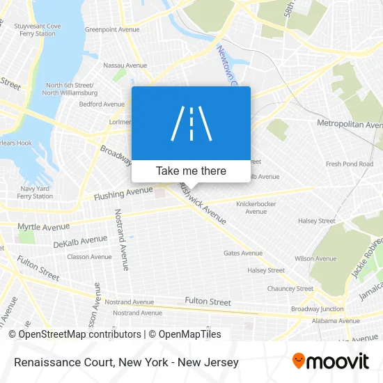 Renaissance Court map