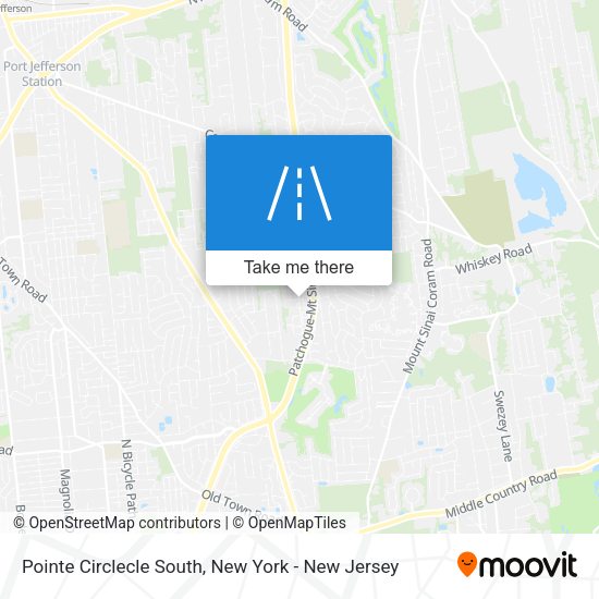 Mapa de Pointe Circlecle South
