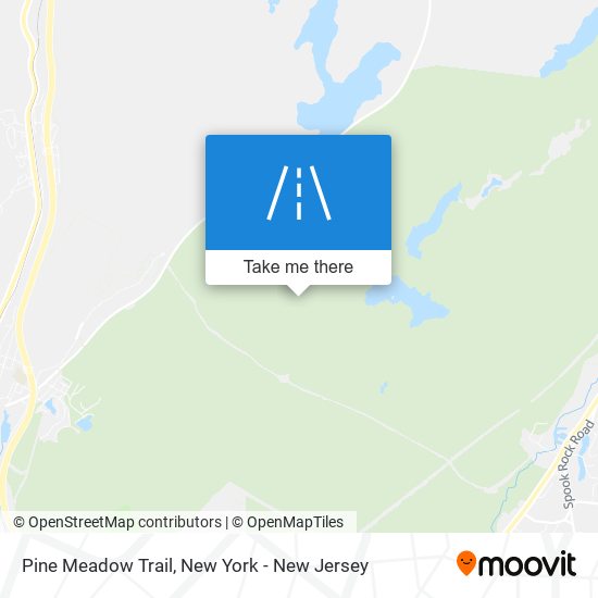 Mapa de Pine Meadow Trail