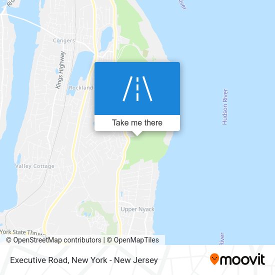 Mapa de Executive Road