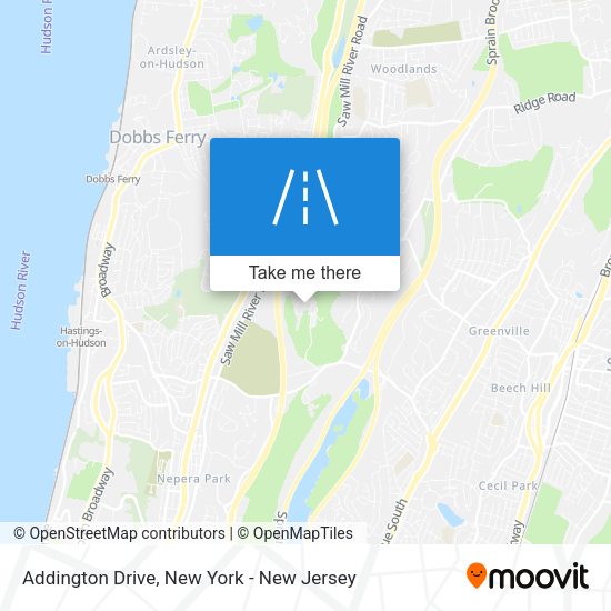 Mapa de Addington Drive