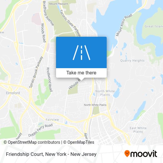 Mapa de Friendship Court