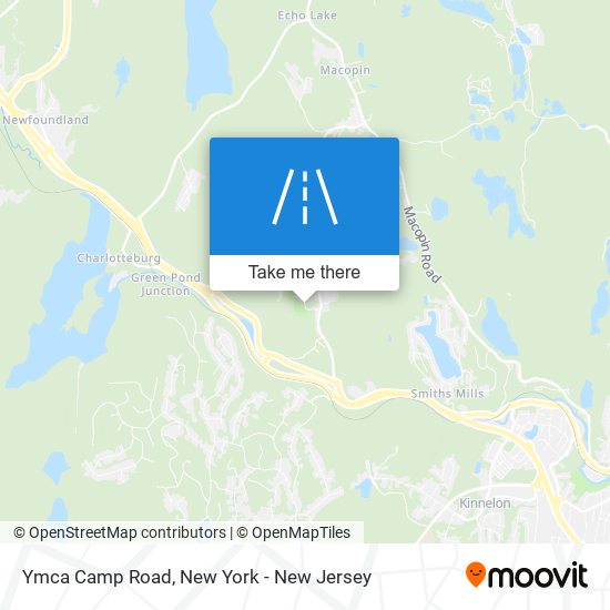 Ymca Camp Road map