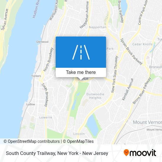Mapa de South County Trailway