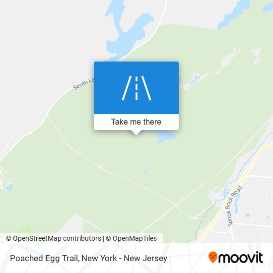 Poached Egg Trail map