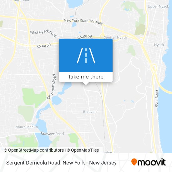 Mapa de Sergent Demeola Road