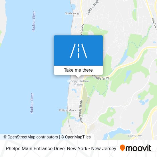 Mapa de Phelps Main Entrance Drive