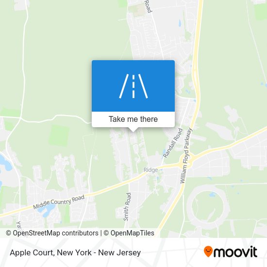 Apple Court map