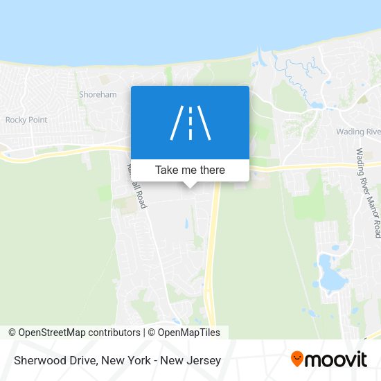 Mapa de Sherwood Drive