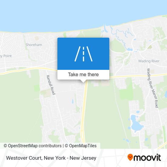 Mapa de Westover Court