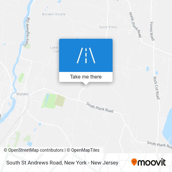 Mapa de South St Andrews Road