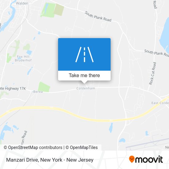 Mapa de Manzari Drive