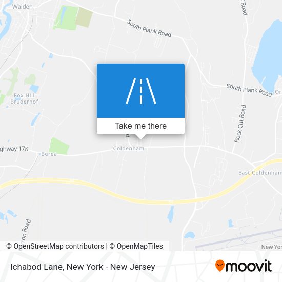 Mapa de Ichabod Lane