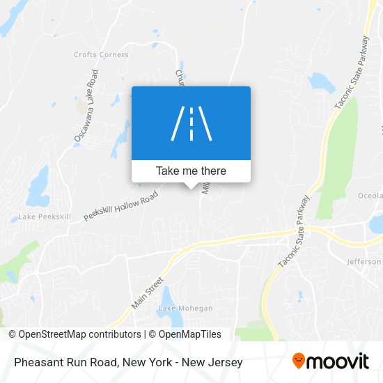 Mapa de Pheasant Run Road