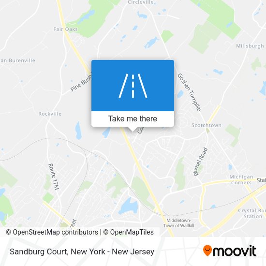 Mapa de Sandburg Court