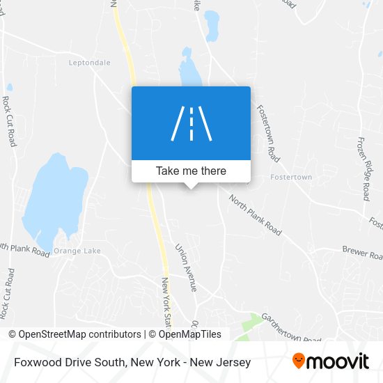 Mapa de Foxwood Drive South