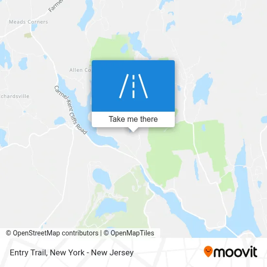 Entry Trail map
