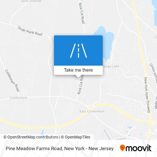 Mapa de Pine Meadow Farms Road