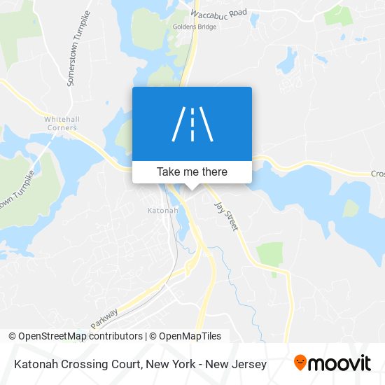 Katonah Crossing Court map