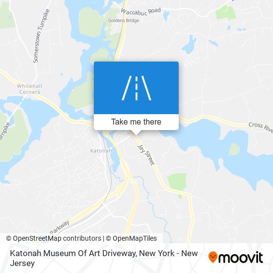 Katonah Museum Of Art Driveway map