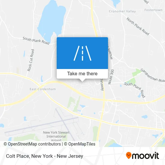 Colt Place map