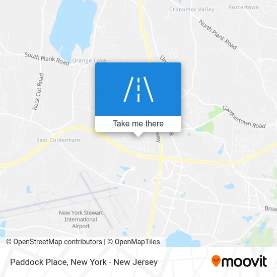 Paddock Place map
