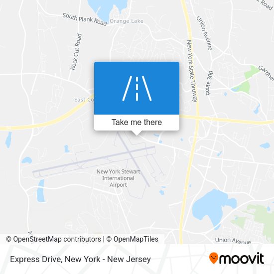 Mapa de Express Drive