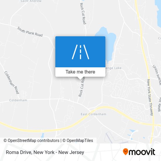 Roma Drive map