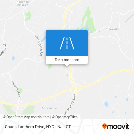 Mapa de Coach Lanthern Drive