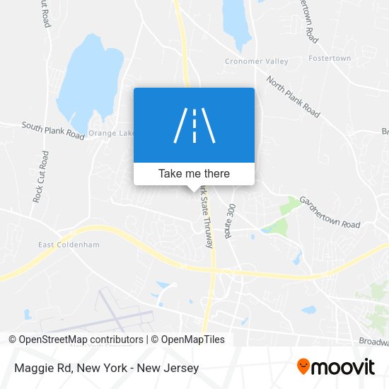 Maggie Rd map