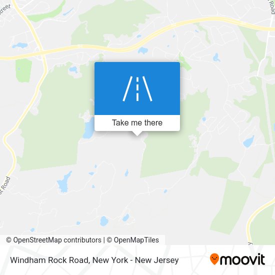 Windham Rock Road map