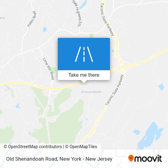 Mapa de Old Shenandoah Road