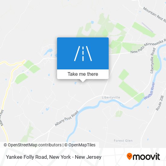 Mapa de Yankee Folly Road