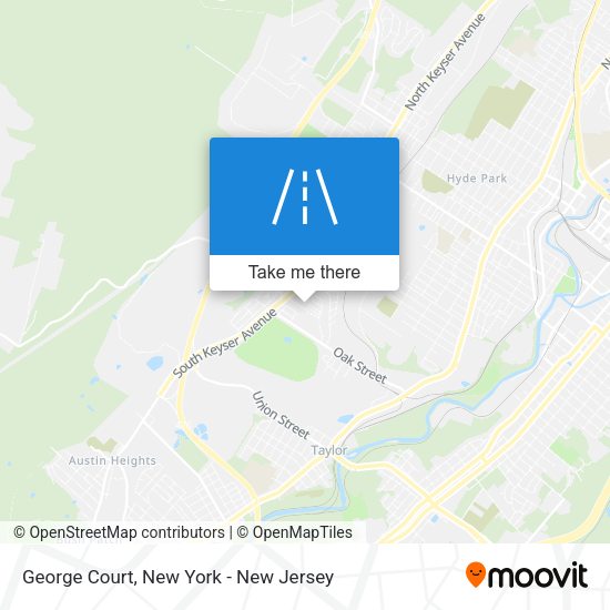 Mapa de George Court
