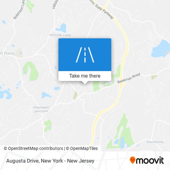 Augusta Drive map