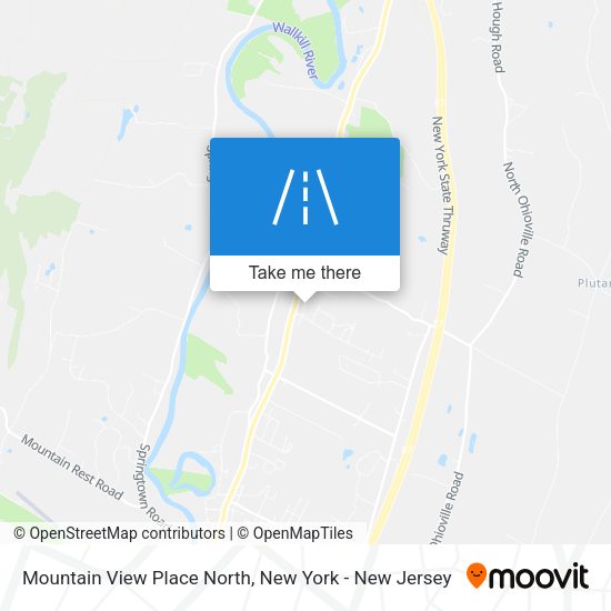 Mountain View Place North map
