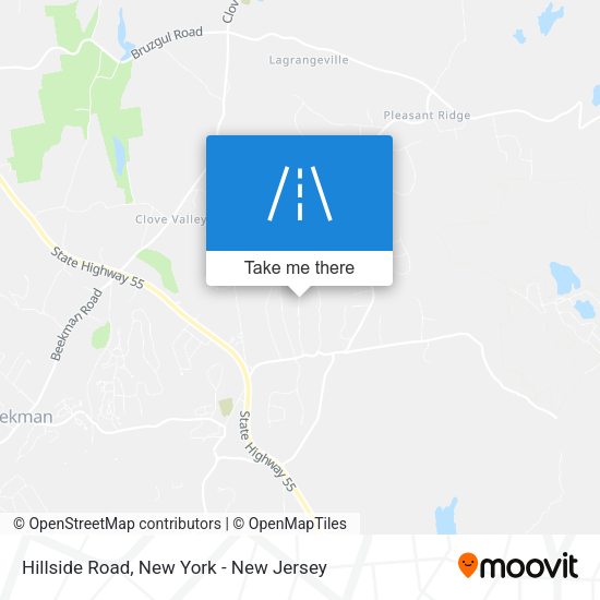 Mapa de Hillside Road