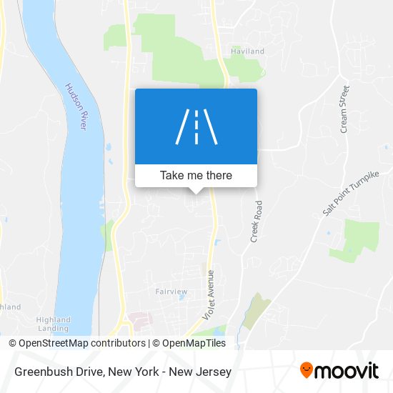 Greenbush Drive map