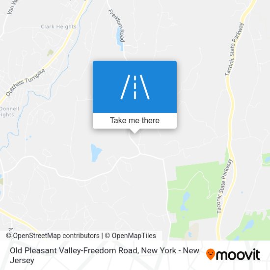 Mapa de Old Pleasant Valley-Freedom Road
