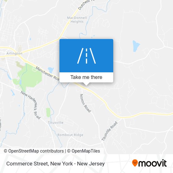 Mapa de Commerce Street