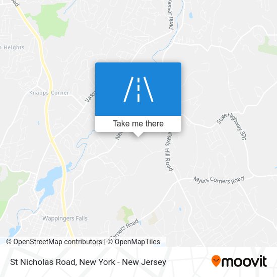 Mapa de St Nicholas Road