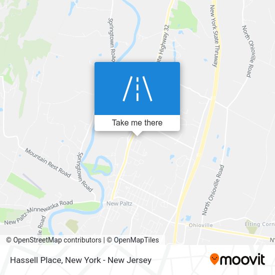 Mapa de Hassell Place