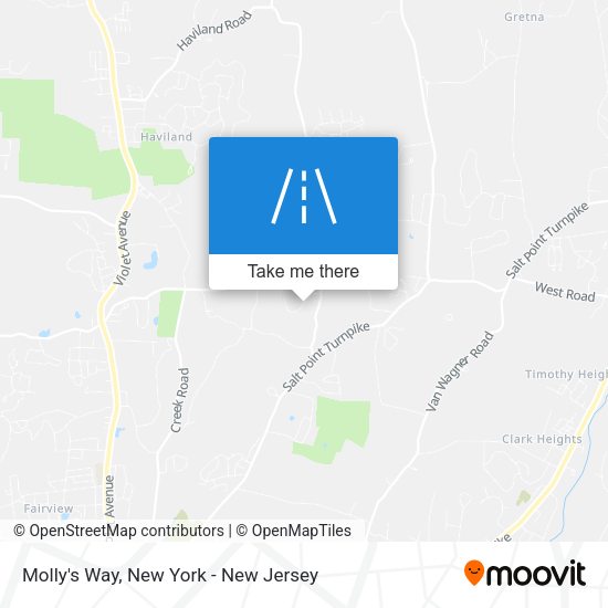 Molly's Way map