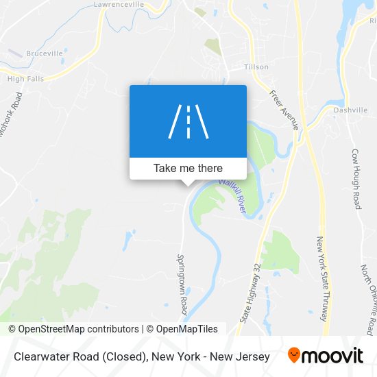 Mapa de Clearwater Road (Closed)