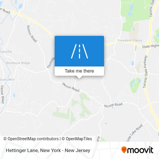 Mapa de Hettinger Lane