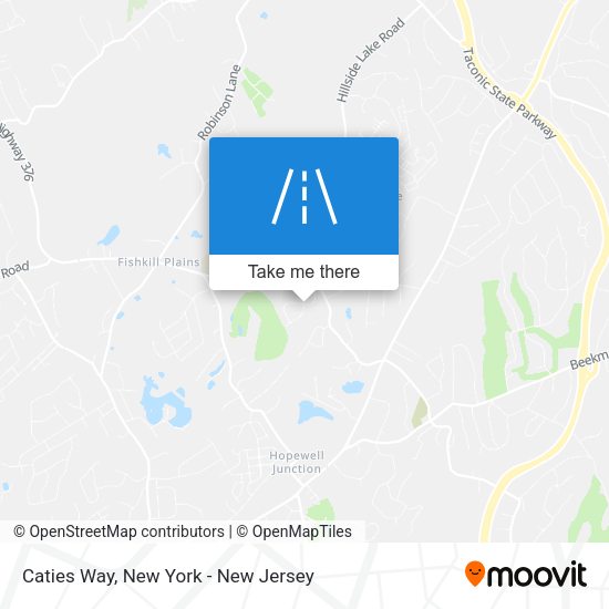 Mapa de Caties Way